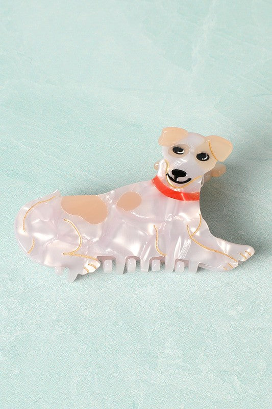 Acetate Mini Dog Claw Clips
