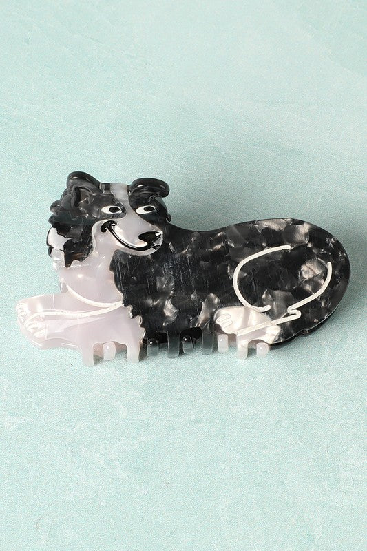 Acetate Mini Dog Claw Clips