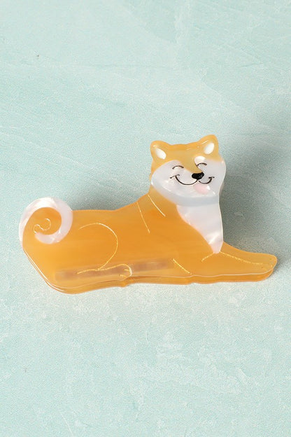 Acetate Mini Dog Claw Clips