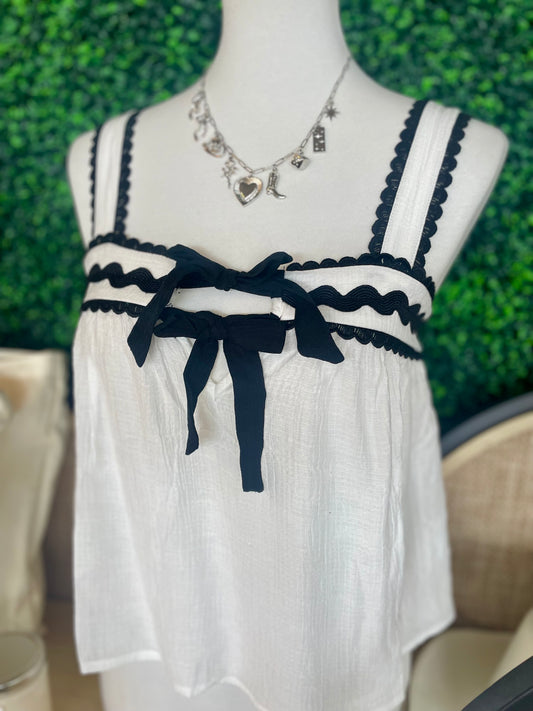 Gemma Rick Rack Trim Blouse