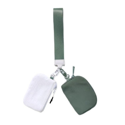 Double Coin Pouch Wristlet
