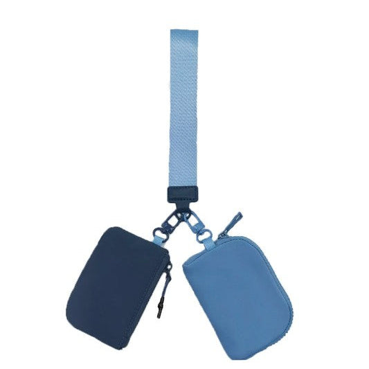 Double Coin Pouch Wristlet