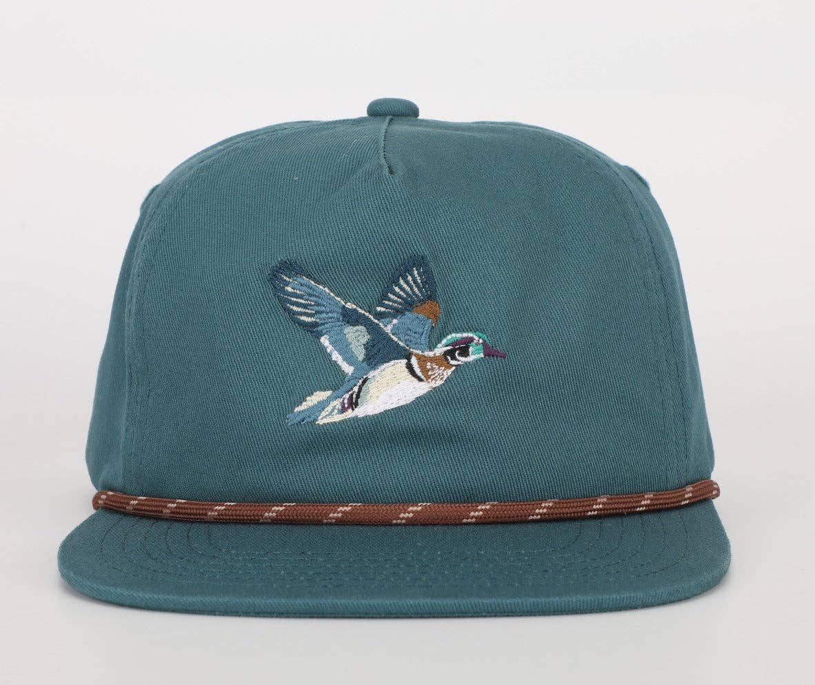 Boys Wood Duck Rope Hat