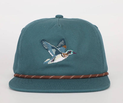 Boys Wood Duck Rope Hat