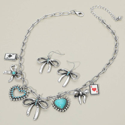 Charlee Bow Western Charm Necklace