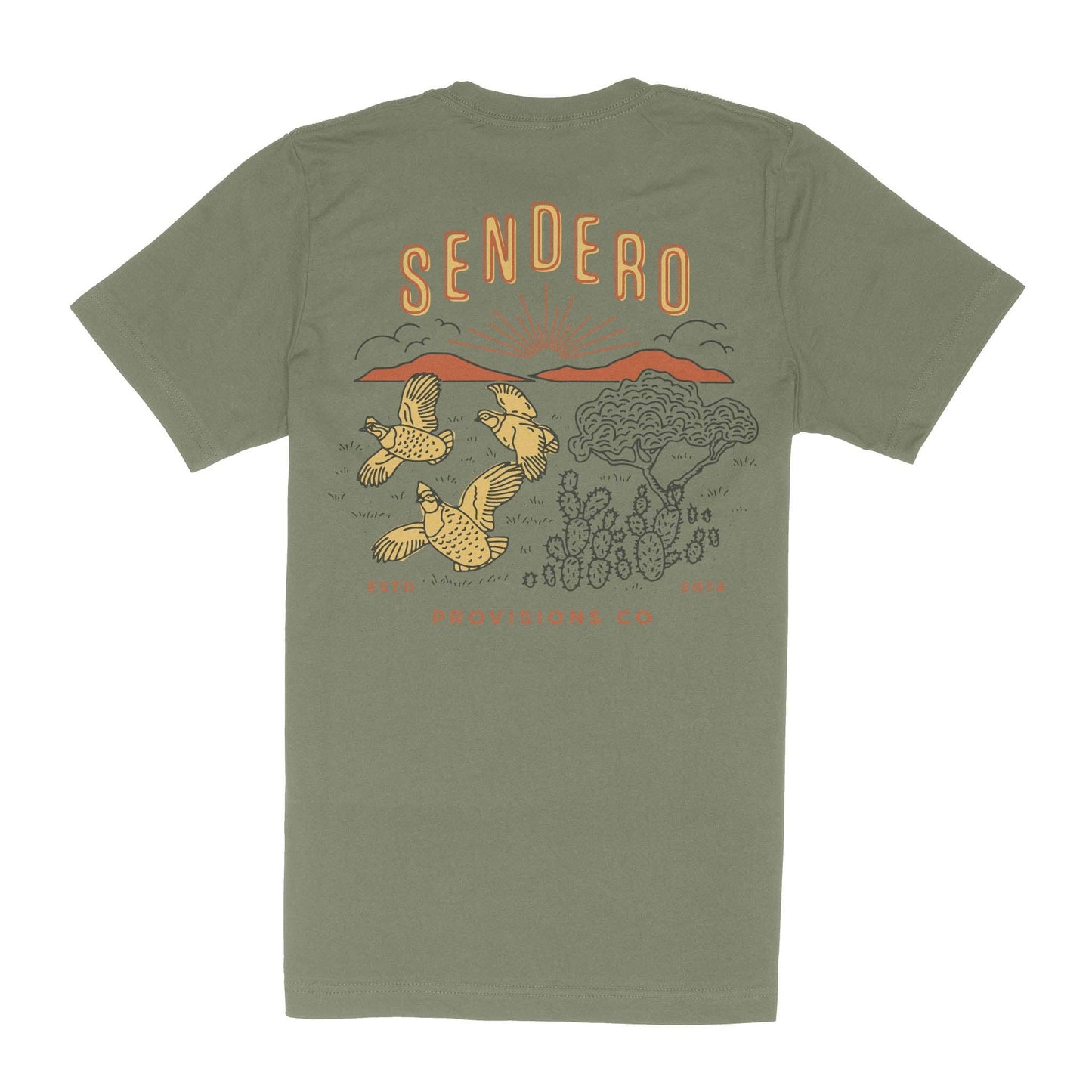 Mens Sendero Covey Tee