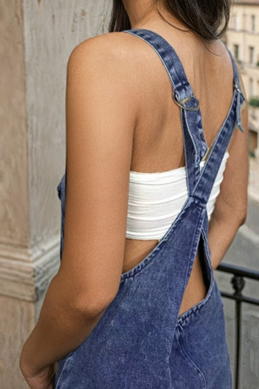 Lunenburg Denim Overall Dress