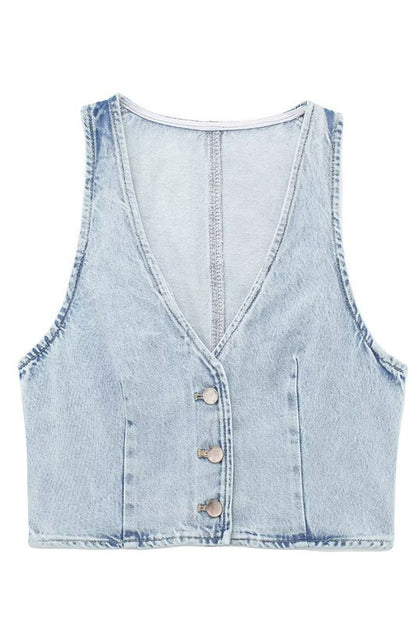 Plandome LW Denim Vest