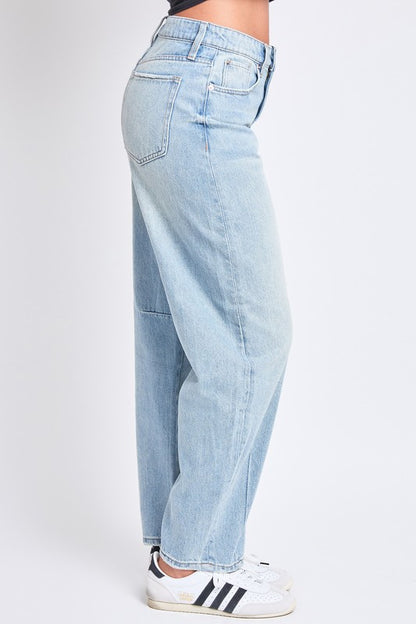 YMI Muted Barrel Jeans