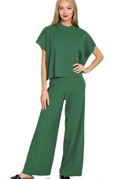 Susanna Ribbed Pant Set