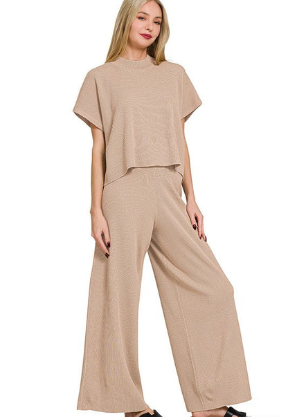 Susanna Ribbed Pant Set