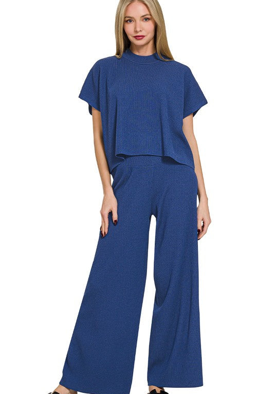 Susanna Ribbed Pant Set