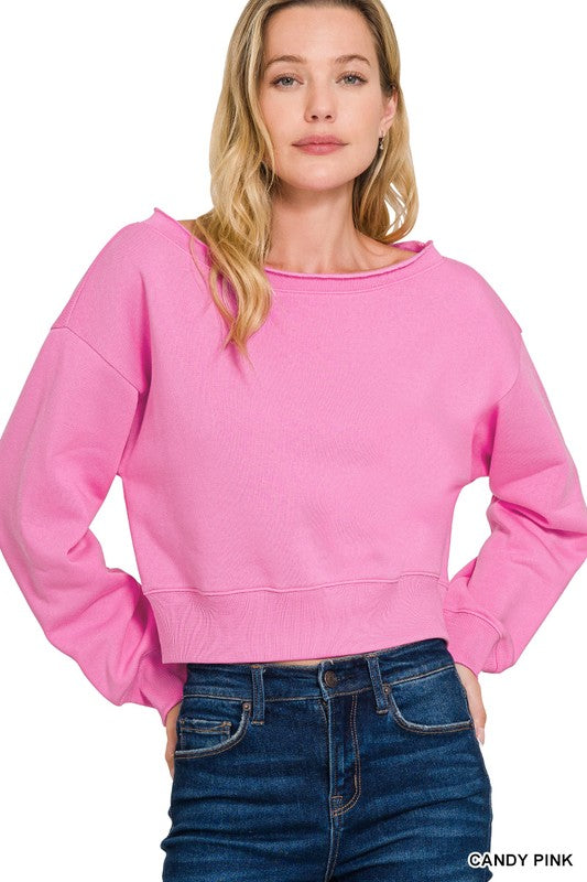 Colmar Boat-Neck Sweatshirt