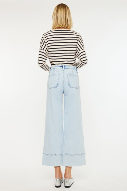 Kancan Kassie LW Crop Wide Leg Jeans