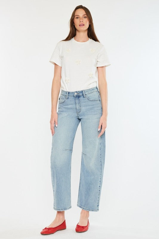 Kancan Isla LW Horseshoe Jeans