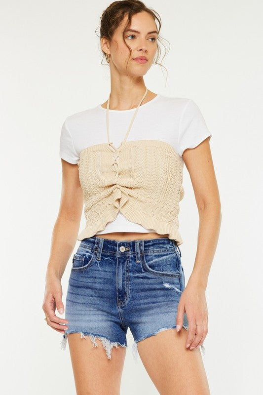 Kancan Folly DW Faded Shorts