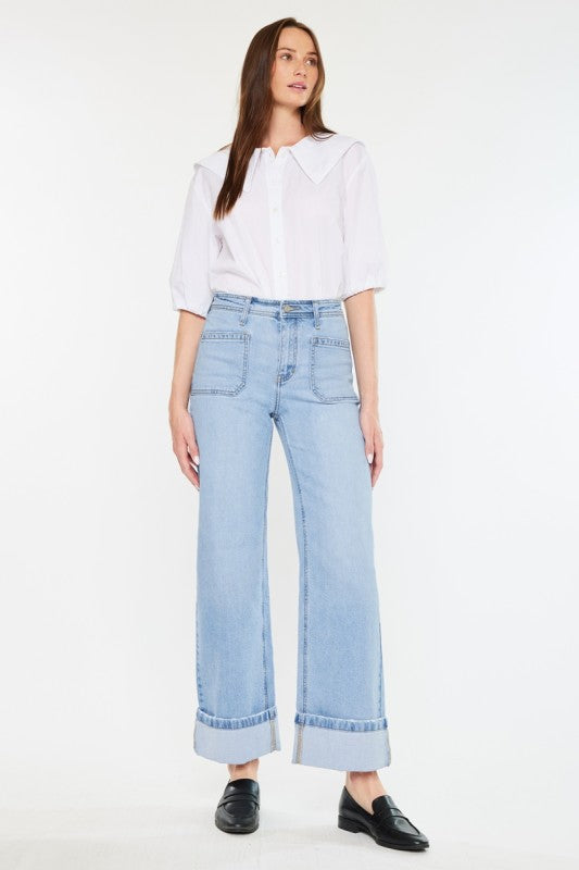 Kancan Olsen LW Wide Leg Jeans