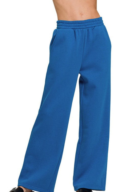 Tarrant Fleece Wide Sweatpants