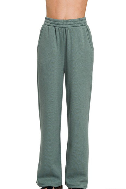 Tarrant Fleece Wide Sweatpants