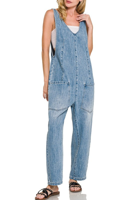 Malone Denim Jumpsuit