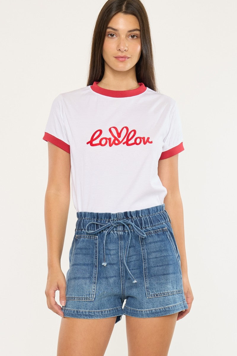 Kancan Maisy Paper Bag Shorts