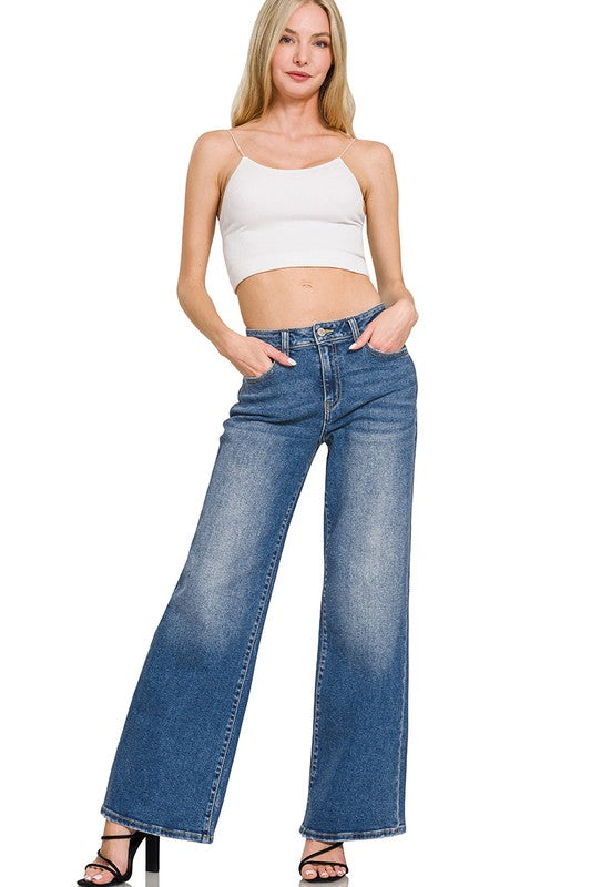 Zenana Proctor Straight Jeans