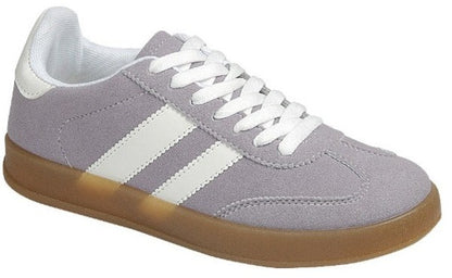Girls Deer Striped Trainer Sneakers