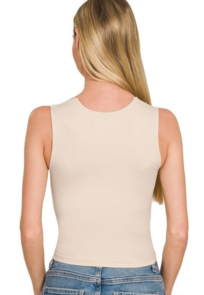 Ivy Square Neck Double Lined Tank