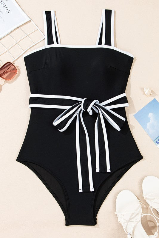 Fable Contrast One-Piece Swimsuit
