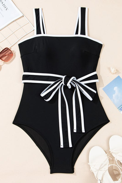 Fable Contrast One-Piece Swimsuit