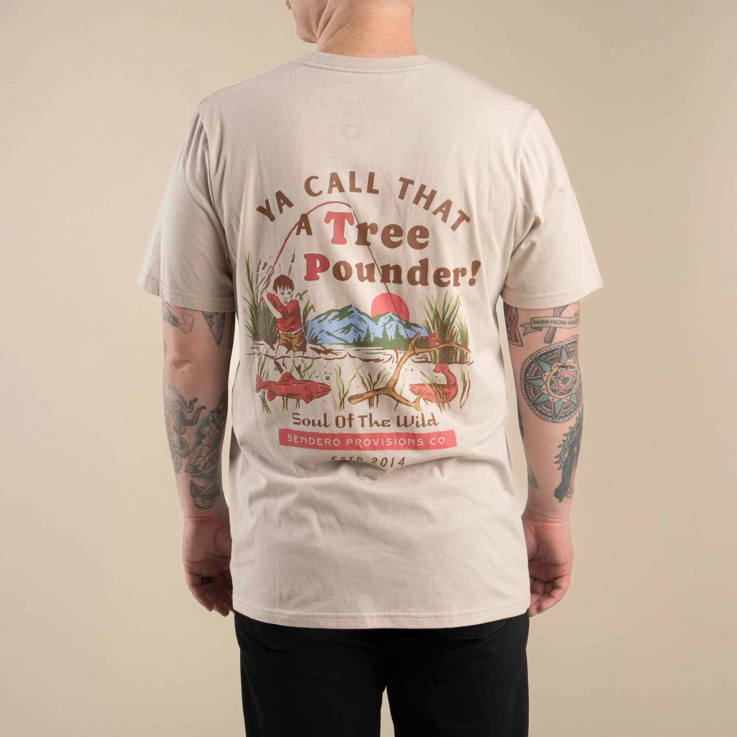 Mens Sendero Tree Pounder Tee