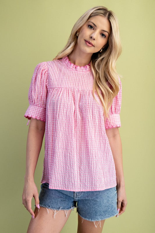 Twyla Seersucker Blouse