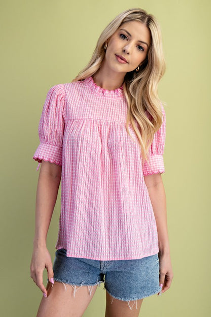 Twyla Seersucker Blouse