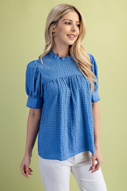 Twyla Seersucker Blouse