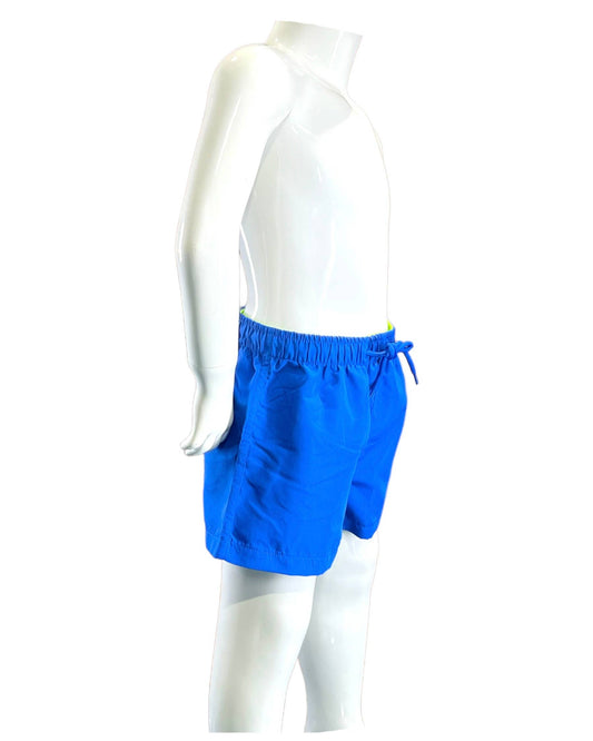 Boys Solid Royal Blue Swim Trunks