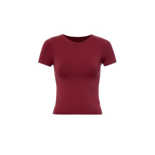 Double Lined Crew Fitted Tee