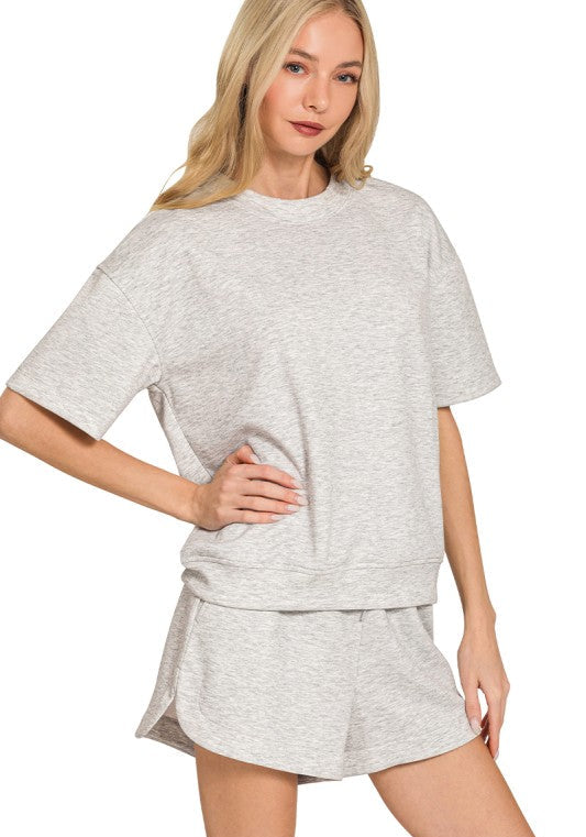 Raegan Scuba Short Set