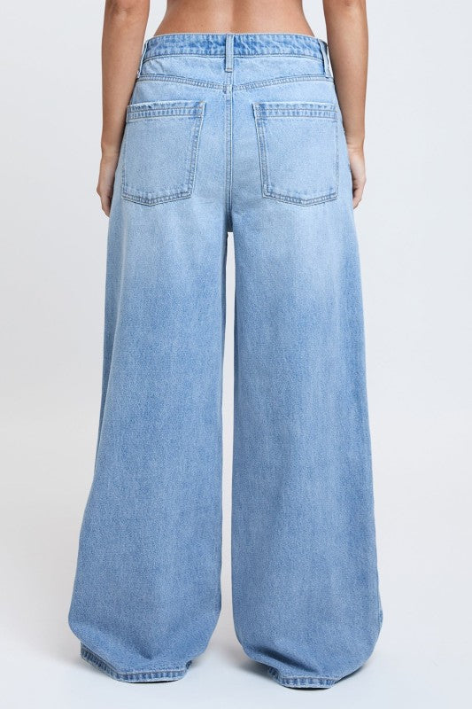 YMI Billie Baggy Wide Leg Jeans