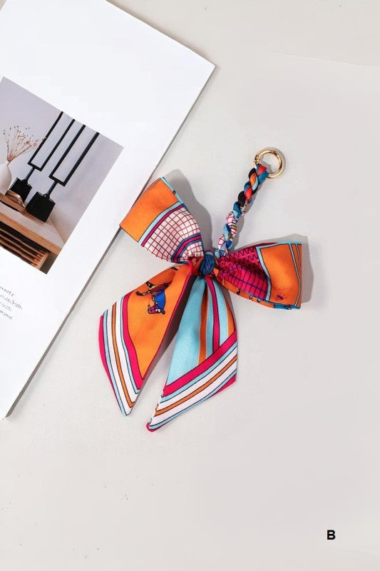 Bow Scarf Purse Accessory