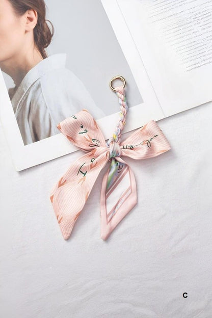 Bow Scarf Purse Accessory