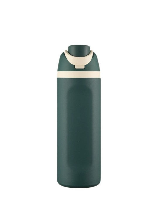 Snap Lid Insulated Water Bottle