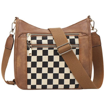 Checkered Shoulder Bag
