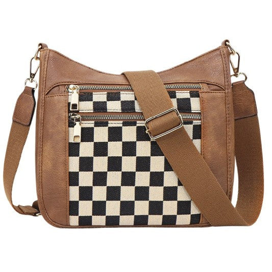 Checkered Shoulder Bag