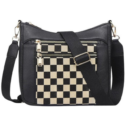 Checkered Shoulder Bag