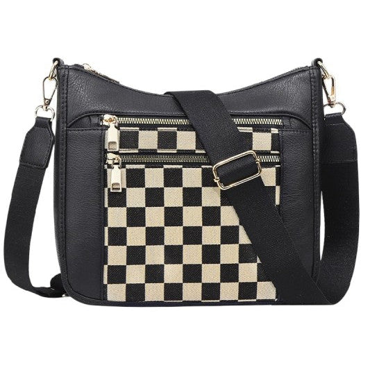 Checkered Shoulder Bag