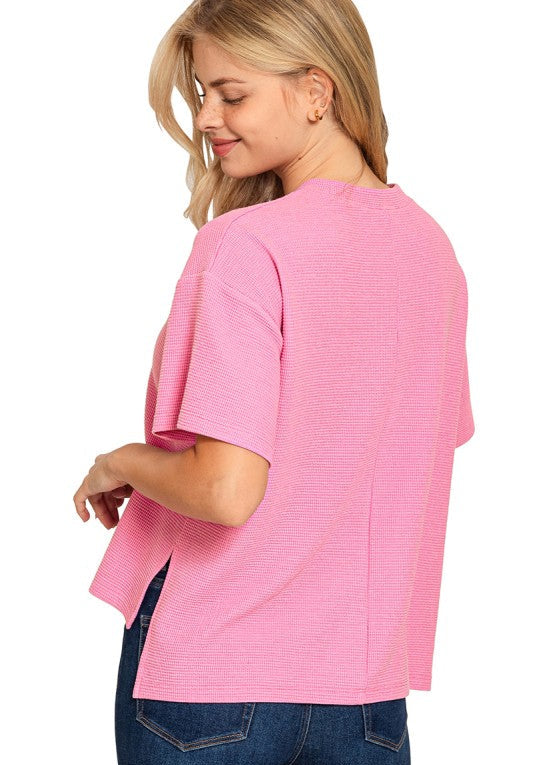 Maranda Knit Boxy Top