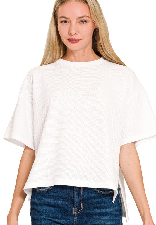 Maranda Knit Boxy Top