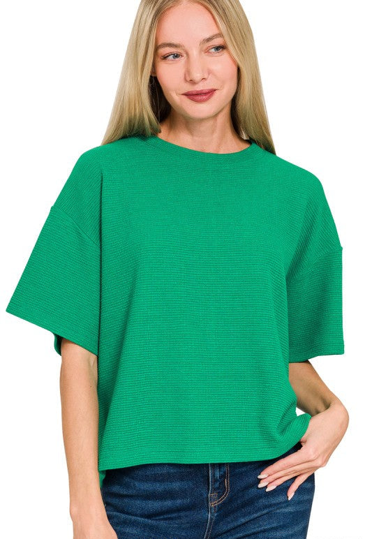 Maranda Knit Boxy Top