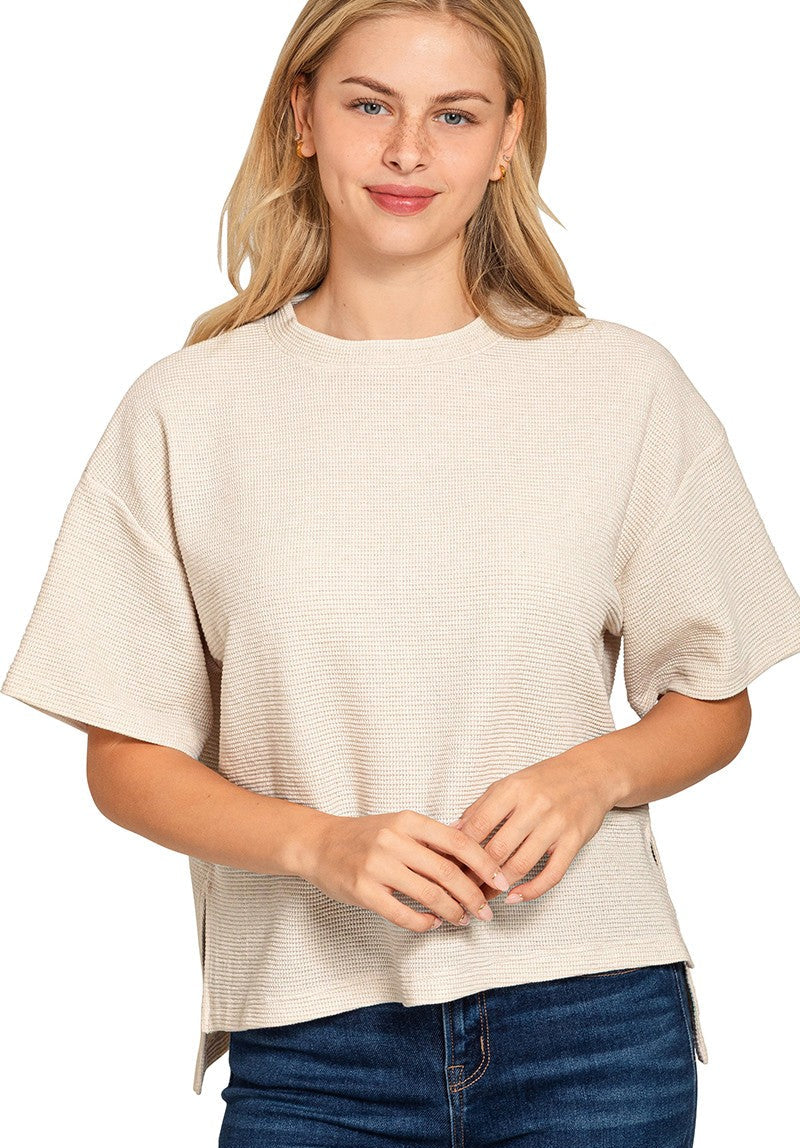 Maranda Knit Boxy Top