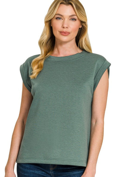 Renee Scuba Sleeveless Tee